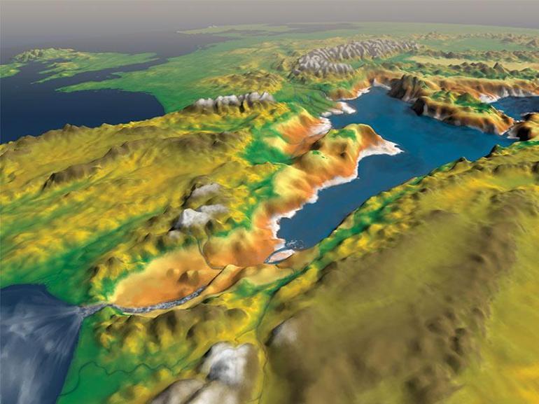 Cebelitarık Boğazı'ndan Akdeniz'in taşkınlarının simülasyonu